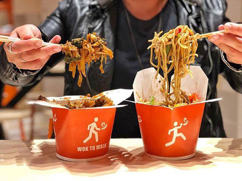 Asian noodles at Wok to Walk in Quito — © Wok to Walk.