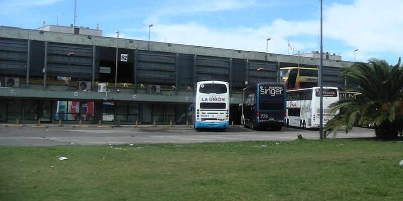 Bus Terminal Retiro in Buenos Aires — © Philip Schilling.