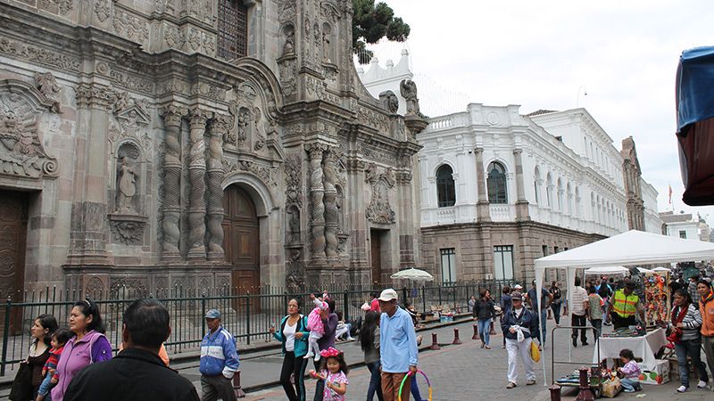 La Compañía de Jesús in Quito — © Nino Müns.