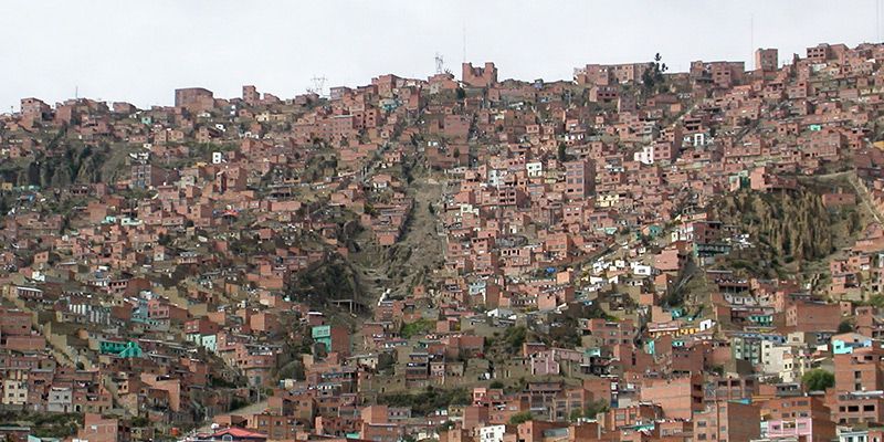 La Paz, the highest capital on planet earth — © Philip Schilling.