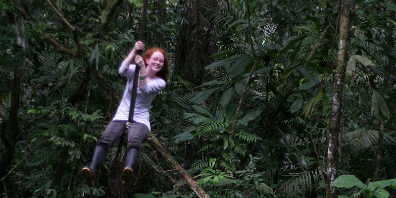 Tarzan in the Amazon jungle — © Instituto Superior de Español.